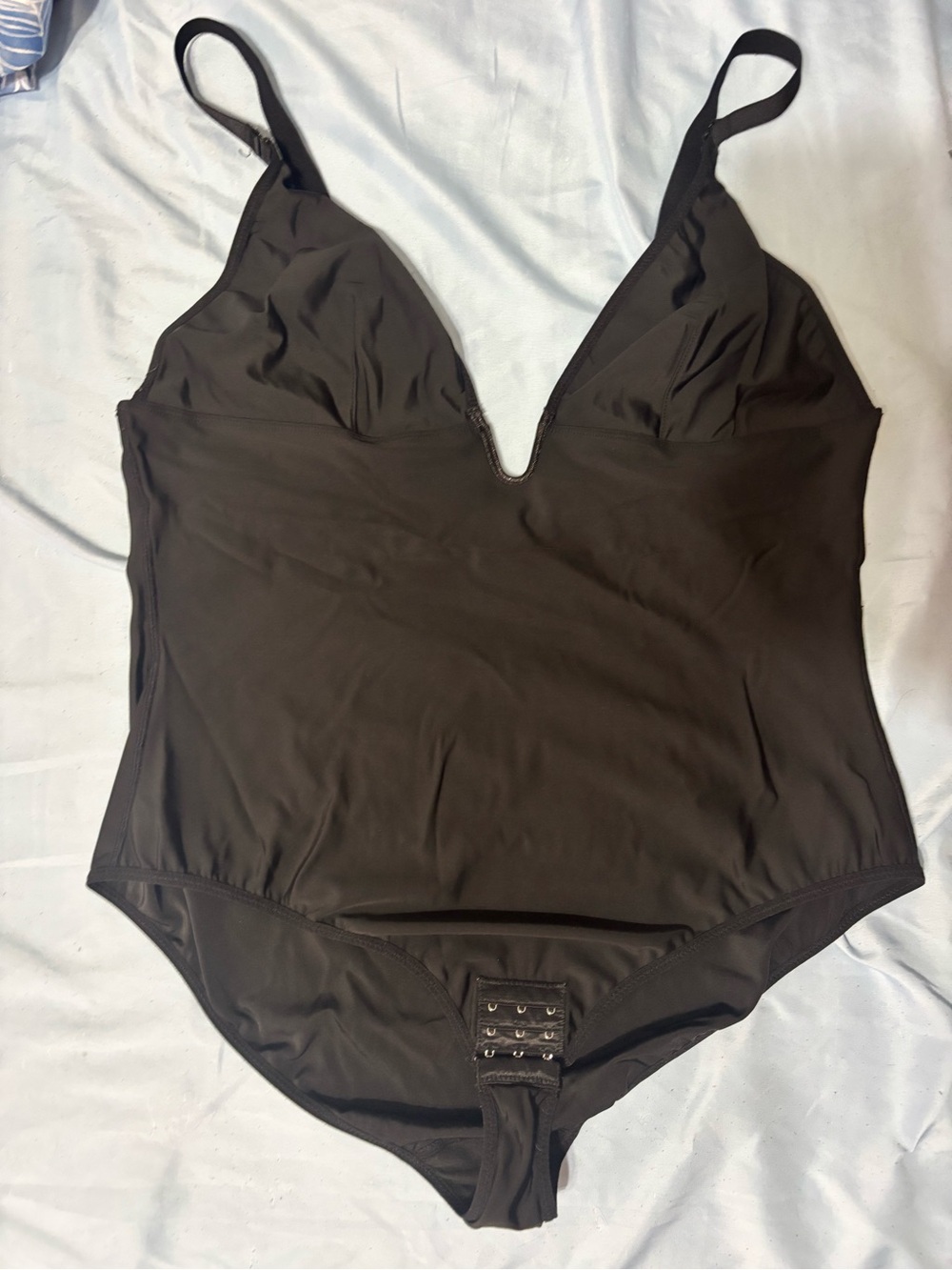 Black Women’s One-Piece Bodice with V-Neck